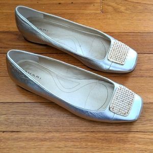 Gold Tahari Flats